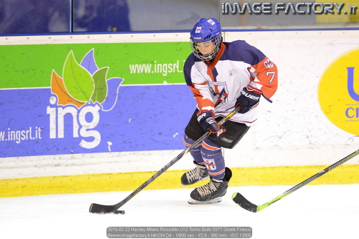 2015-02-22 Hockey Milano Rossoblu U12-Torino Bulls 0377 Gioele Finessi